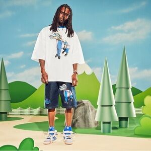 👕 Adidas X Kerwin Frost Oversized Tee-Shirt